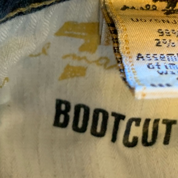 For all mankind 98% cotton jeans Boot cut size 28 - Picture 8 of 9